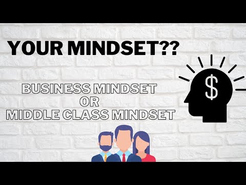 BUSINESS MINDSET OR AVERAGE MIDDLE CLASS MINDSET😁 - YouTube