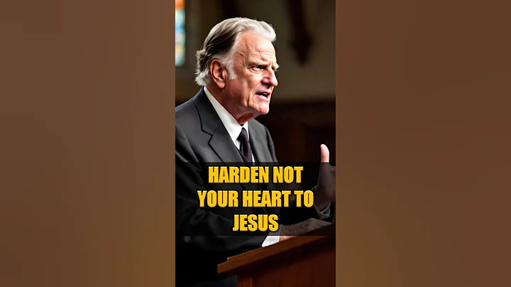 HARDEN NOT YOUR HEART TO JESUS - Billy Graham #billygraham #jesuschrist #bible #heart #faith #love