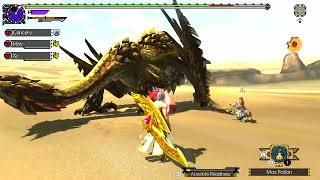 [MHGU] Seregios G-Rank 4 - Aerial Switch Axe gameplay