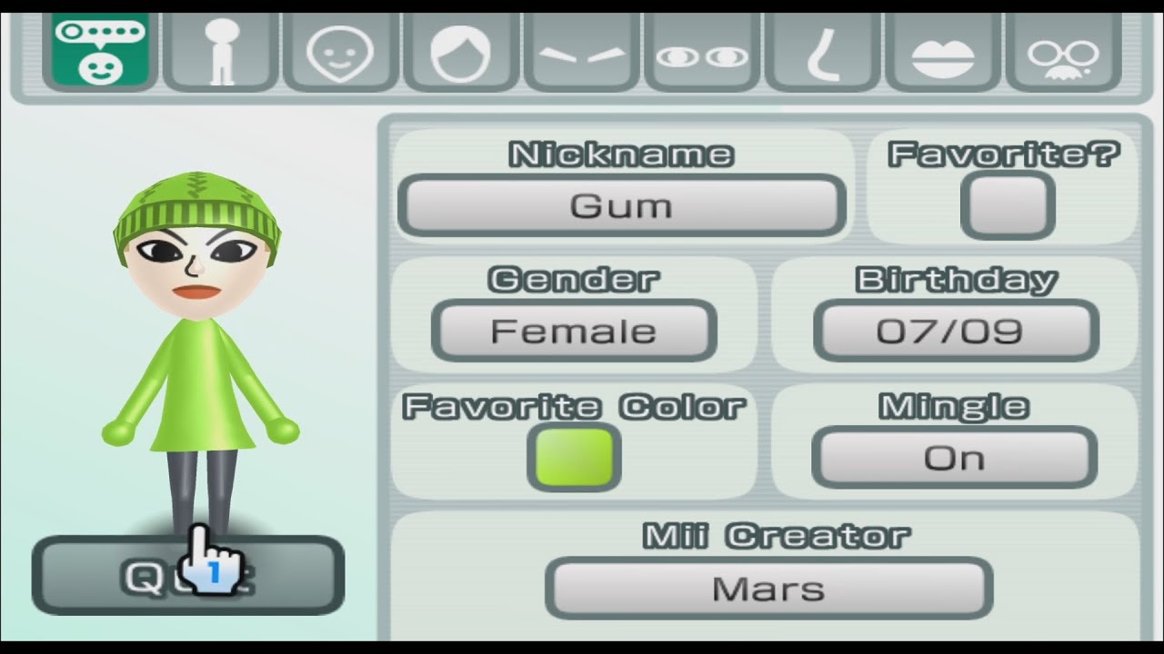 Gum - Jet Set Radio - Mii 2564 - YouTube