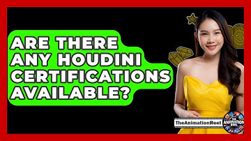 Are There Any Houdini Certifications Available? - The Animation Reel