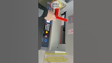 Cut Books Paper - Program Controlled Digital Paper Cutter 450vgs