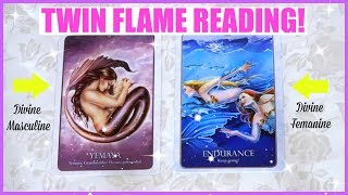 TWIN FLAME READING - DIVINE MASCULINE SEEKING COMFORT │ DIVINE FEMININE WILL GET WHAT SHE WANTS!