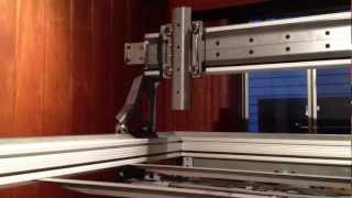 Platform CNC, Linear Motion
This is a short video demonstrating the smooth linear motion I designed for the Platform CNC AKA Project Rustbelt. Platform CNC, Linear Motion