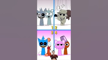 Sprunki 4 Phase chororus sings in twos | 4 Videos Combined into One!