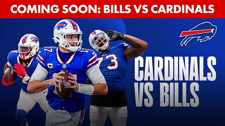 Buffalo Bills Week 1 Matchup Vs. Arizona Cardinals! | Home Opener
