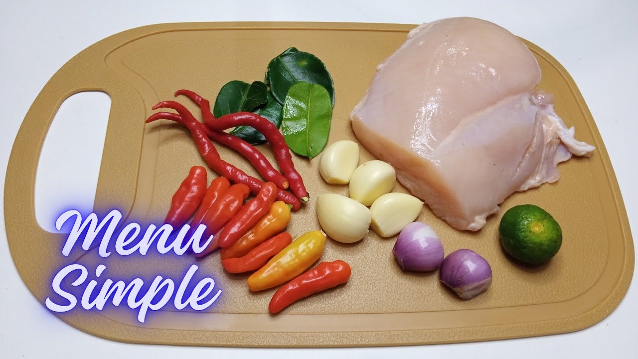 AUTO NAMBAH NASI, DADA AYAM DIMASAK SAMBAL TAICHAN ! Resep Ayam Tumis Sambal Taichan