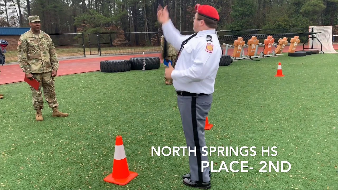 Area Championship 2019 SFC Garrett Bell (AJROTC)