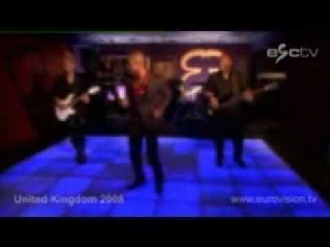 2008 UK EUROVISION Andy Abraham ~ GOOD QUALITY PREVIEW VIDEO