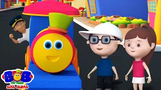 Wheels On The Train + More Nursery Rhymes & Kids Videos By Bob The Train