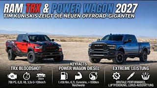 2027 Ram SRT TRX &amp; Power Wagon Turbodiesel von Tim Kuniskis erklärt