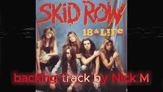 Skid Row - 18 And Life backing track by Nick M