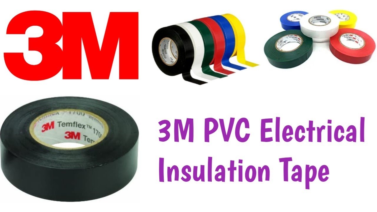 3M PVC Electrical Tape Cheapest Price @3MIndia - YouTube