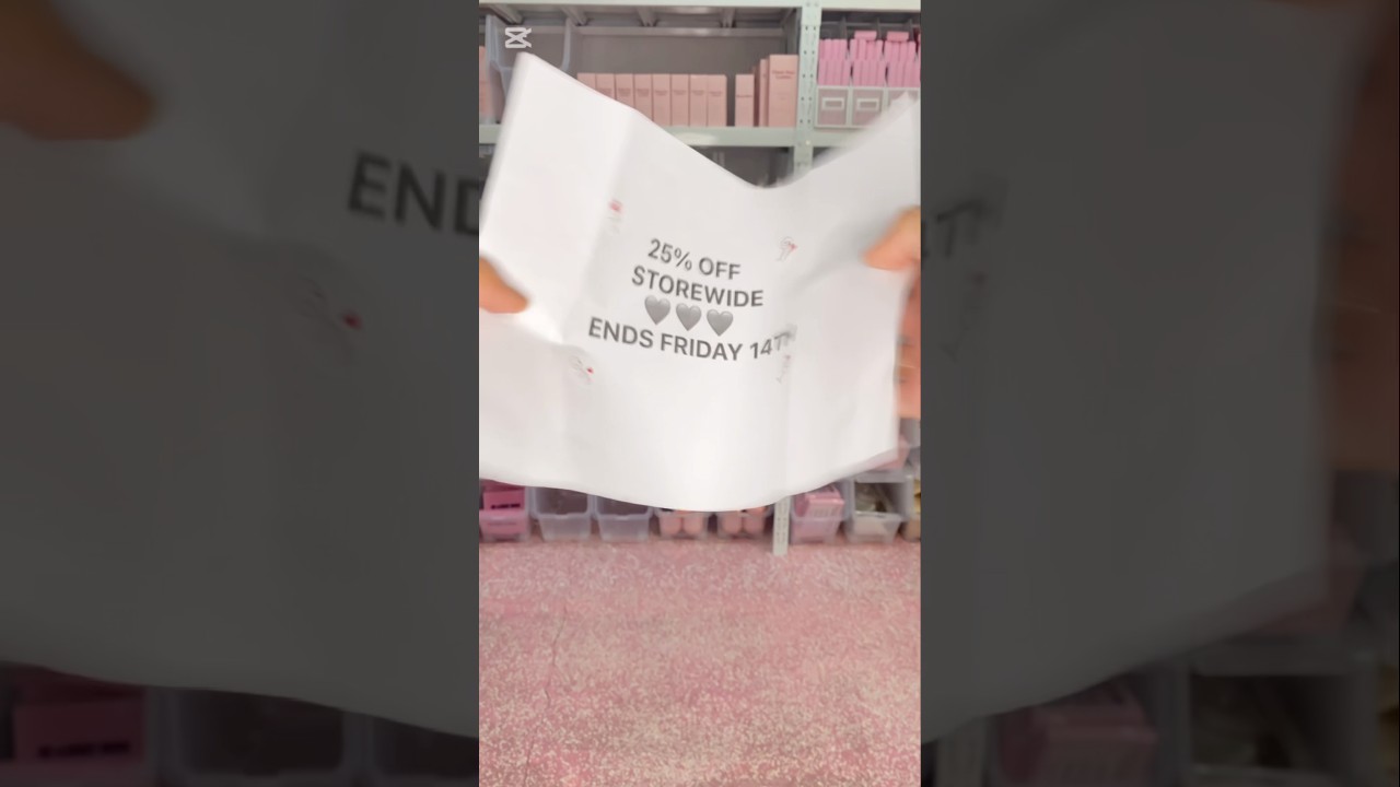 Valentines sale on now 