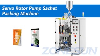 How To Use Vertical 2 Lanes Sachet Packing Machine? (80-100pcs/min)