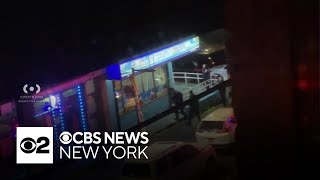 Search for man who shot 3 inside Brooklyn restaurant