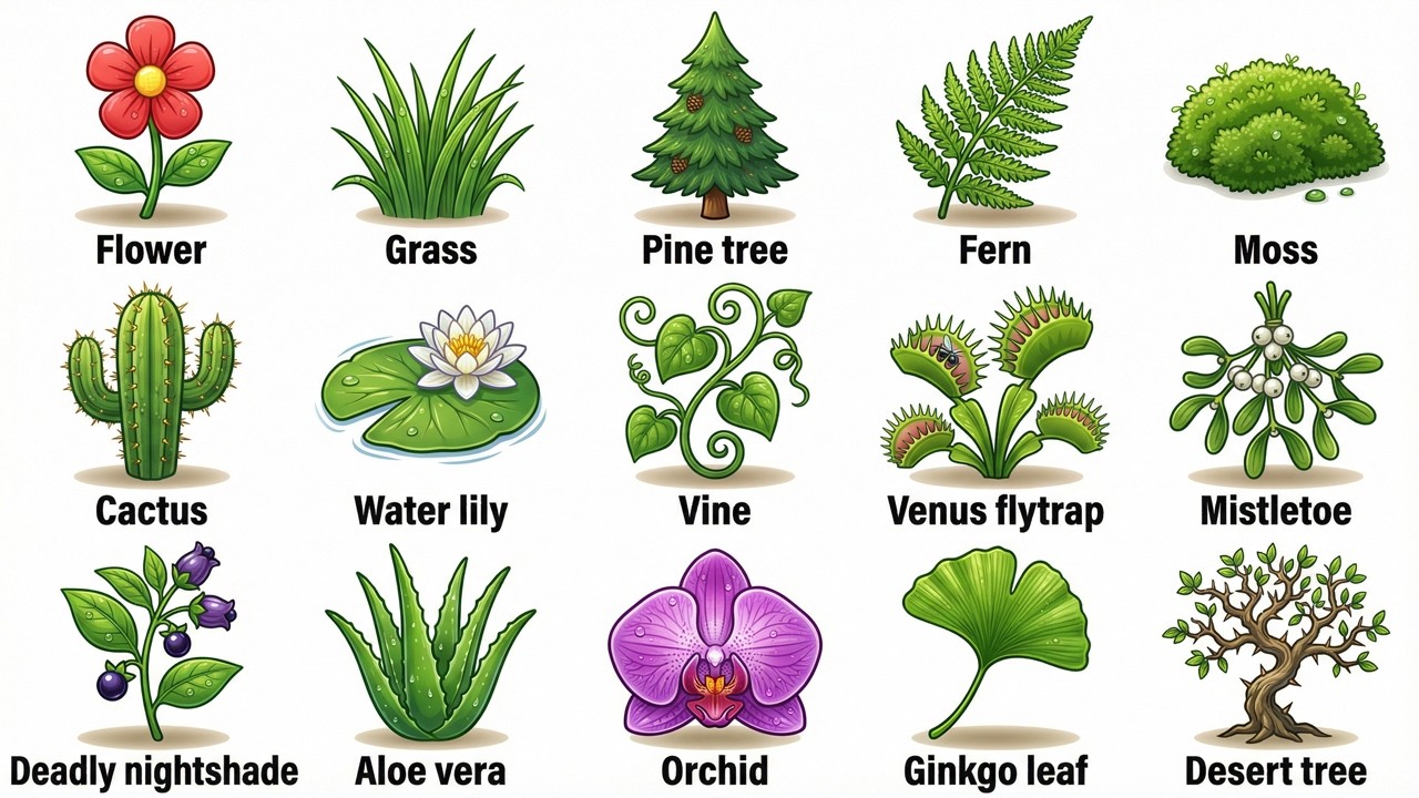 Every type of Plant Explained