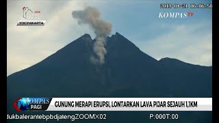 Gunung merapi yang berada di perbatasan jawa tengah dan yogyakarta
kembali erupsi pada minggu (21/4/2019) pagi kemarin. berdasarkan
pantauan me...