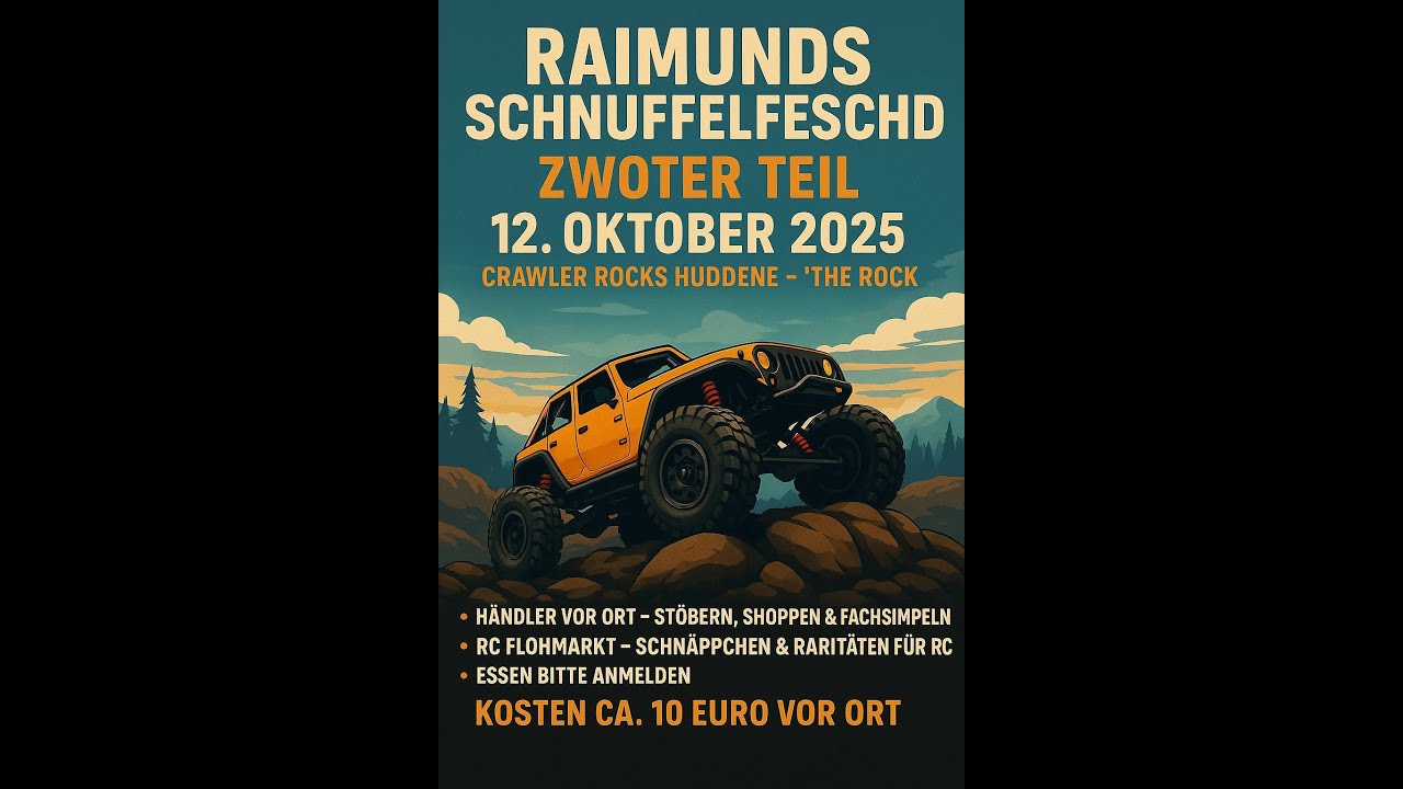 Crawler Rocks Huddene, Raimunds Schnuffelfest, 12.10.2025