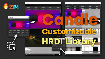 Customizable HDRI Library (Houdini/Maya)