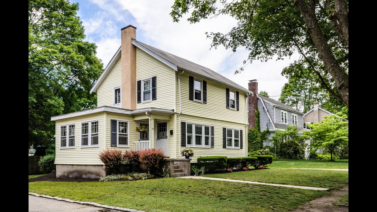 *For Sale* 40 Wedgewood Road, Newton, MA 02465 YouTube