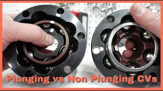 Plunging vs non plunging CV comparison
