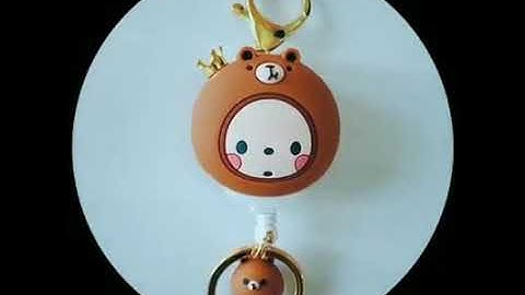 2d/3d Sesign Soft Pvc Cartoon Keychain Factory!