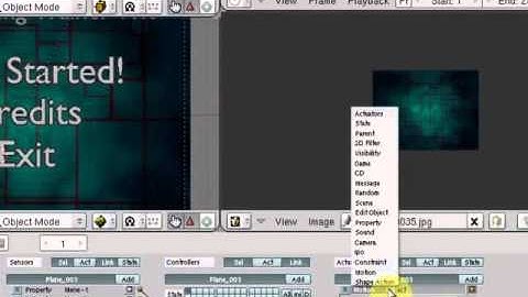 Blender- Game Menu Part 2