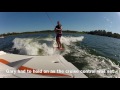 Wake surfing with julie bill and gary