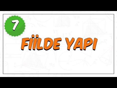 7. Sınıf Türkçe | Fiilde Yapı