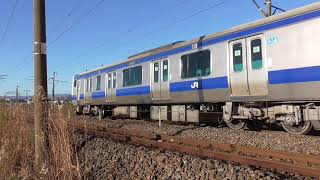 【K461編成復活!】531M 常磐線 E531系K468+K461編成 普通 いわき行 泉~湯本間 通過