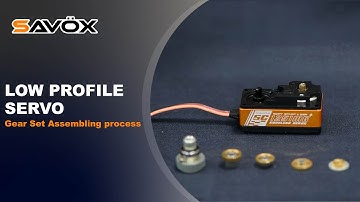 【SAVOX】How to Replace Servo Gears - Low Profile Servo