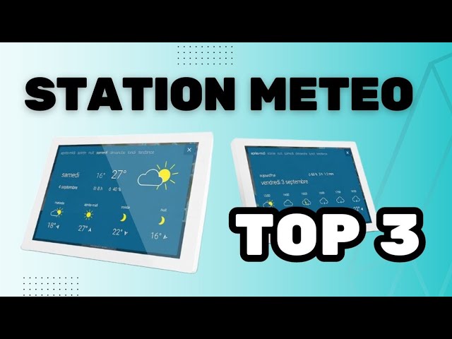 Station Météo Analogique > Top 10 des meilleures en 2024 - Portail Météo