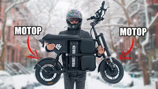 картинка: Карманный ПОЛНОПРИВОДНЫЙ МИНИ ЭЛЕКТРОСКУТЕР White Siberia Explorer PRO 2600w