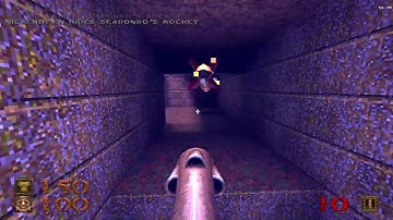 Quick win on DM2 with 12 Players Quake Remastered