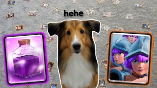 My Puppy Made My Deck in Clash Royale AGAIN