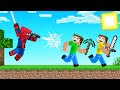 SPIDERMAN vs SPEEDRUNNERS In MINECRAFT!