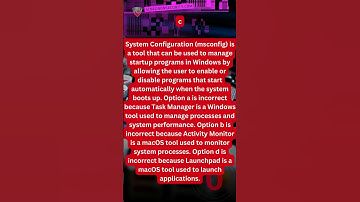 CompTIA A+ Quiz Question 81 #comptiaaplus #itcertification #shortvideochallenge #techquiz
