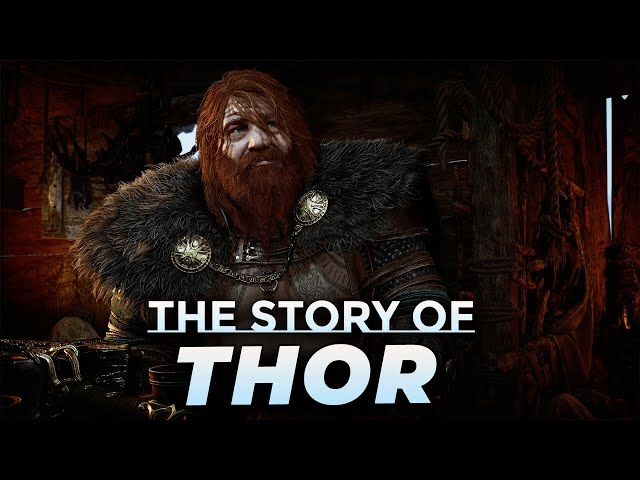 All Thor Scenes - God of War Ragnarok 