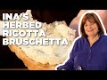Ina S 5 Star Homemade Herbed Ricotta Bruschetta Barefoot Contessa Food Network Ina S 5 Star Homemade Herbed Ricotta Bruschetta Barefoot Contessa Food Network