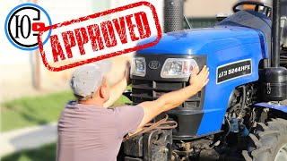 MODERNIZATION and FAILURES of the DTZ 5244NRH tractor... 400 engine hours in 2 years!