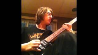 melodic death metal riff in c standard