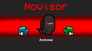 NOVISOR IMPOSTER in Among Us! (Scary)