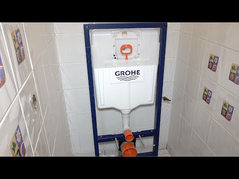 Vidéo: Tailles des toilettes suspendues avec installation, installation, avis