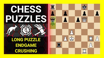 Chess Puzzles to Practice. Themes: Long puzzle, Endgame, Crushing. Learn Chess