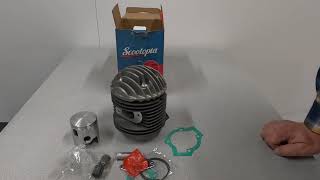 Lambretta Scootopia 185 cylinder kit unboxing and comparison to Innocenti LI150
