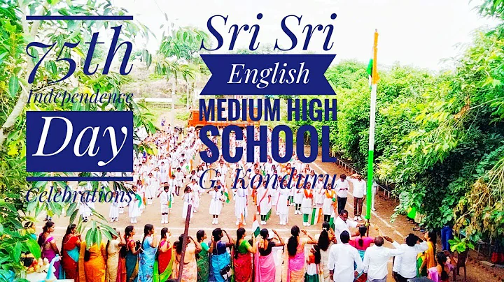 75th Independence Day Celebrations at Sri Sri Engl...