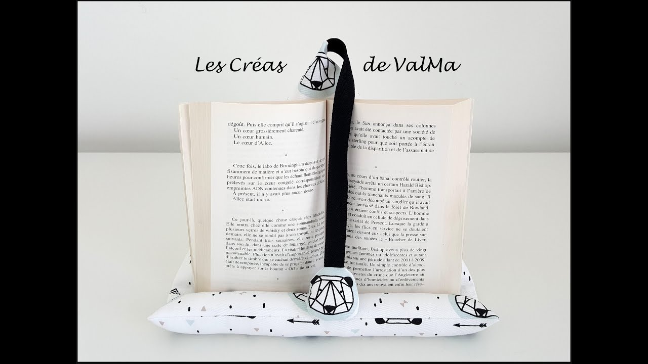 support de livre pour lire au lit