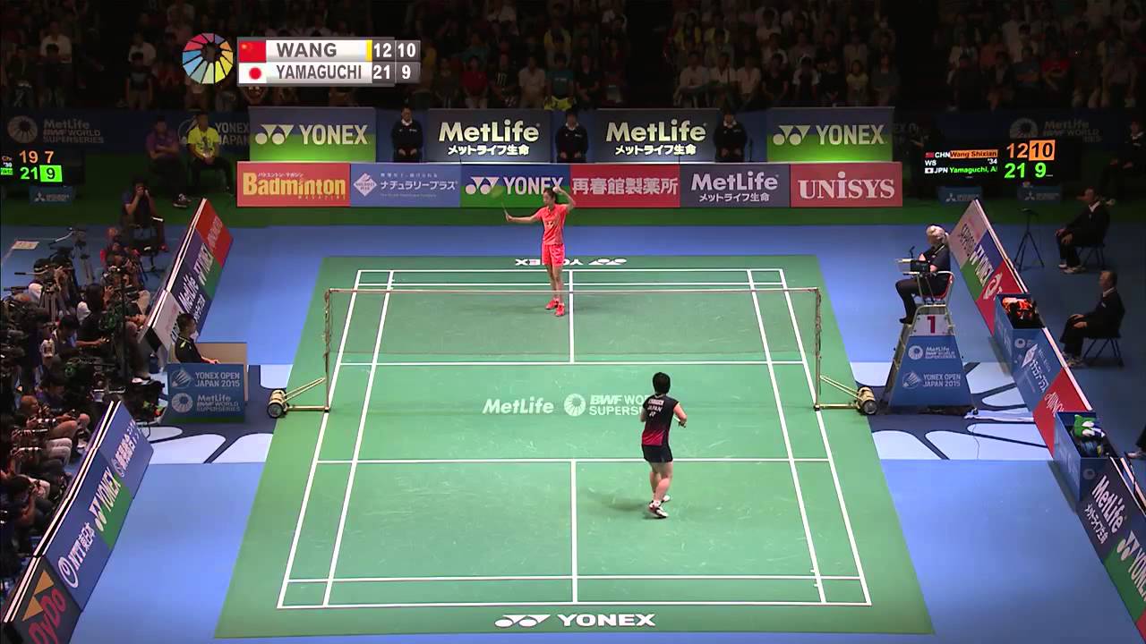 Yonex Japan Open 2015 | Badminton SF M3-WS | Wang Shixian vs Akane Yamaguchi