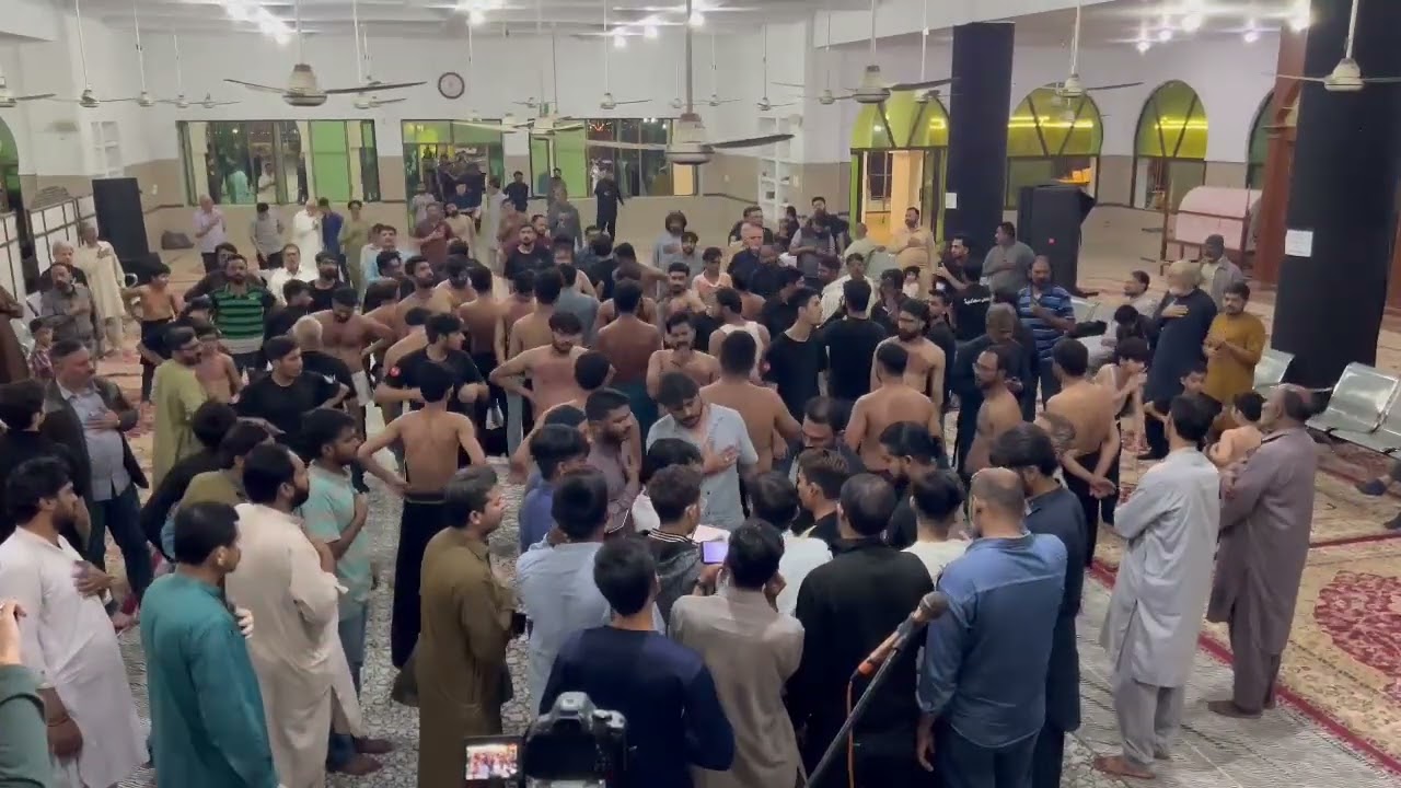 Anjuman e Sajjadia..25 Shaban pursa..New rizvia soceity..Sangat Aza e hussain..Salar Syed Asad Zaidi